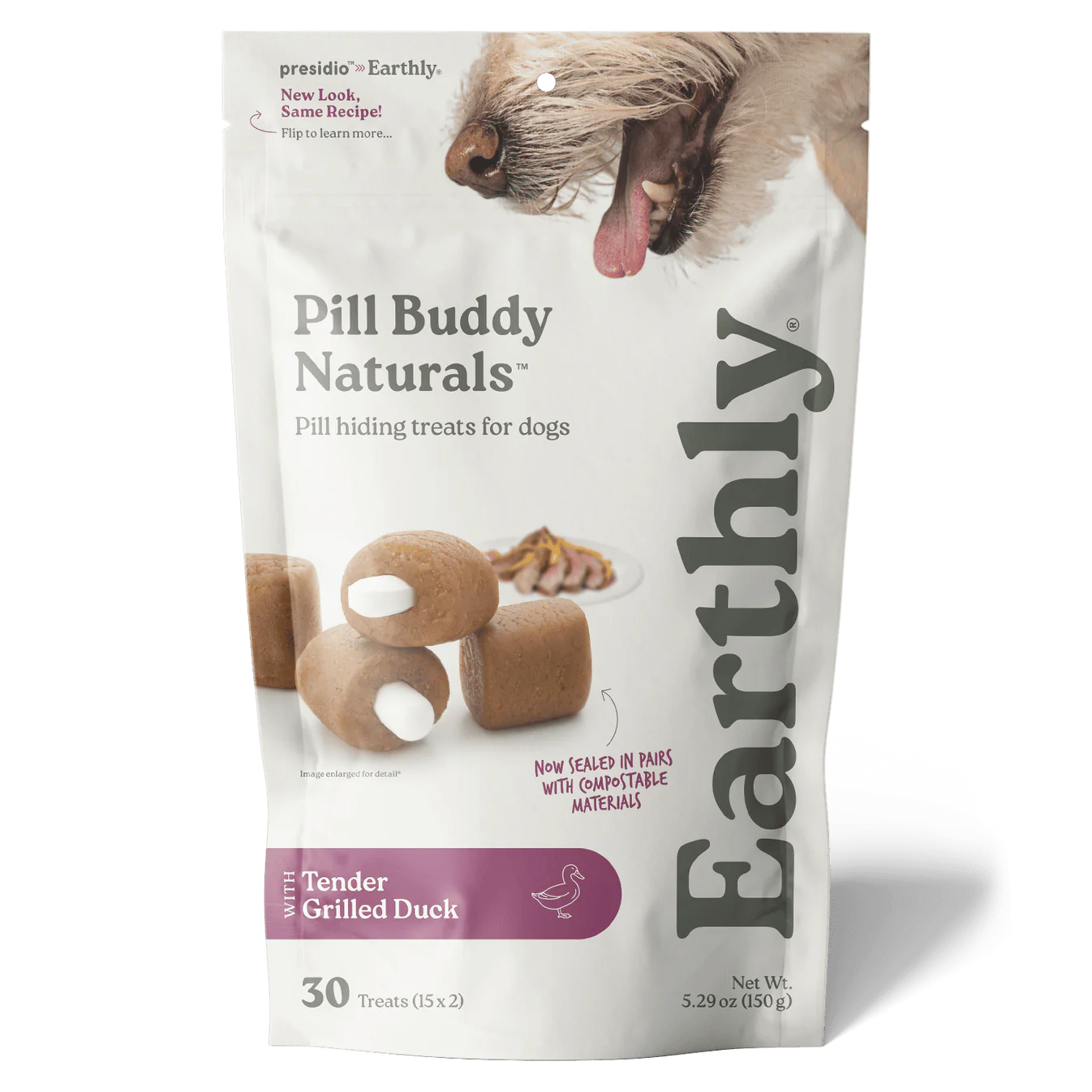 Pill Buddy Naturals Pill Pockets Duck 30ct