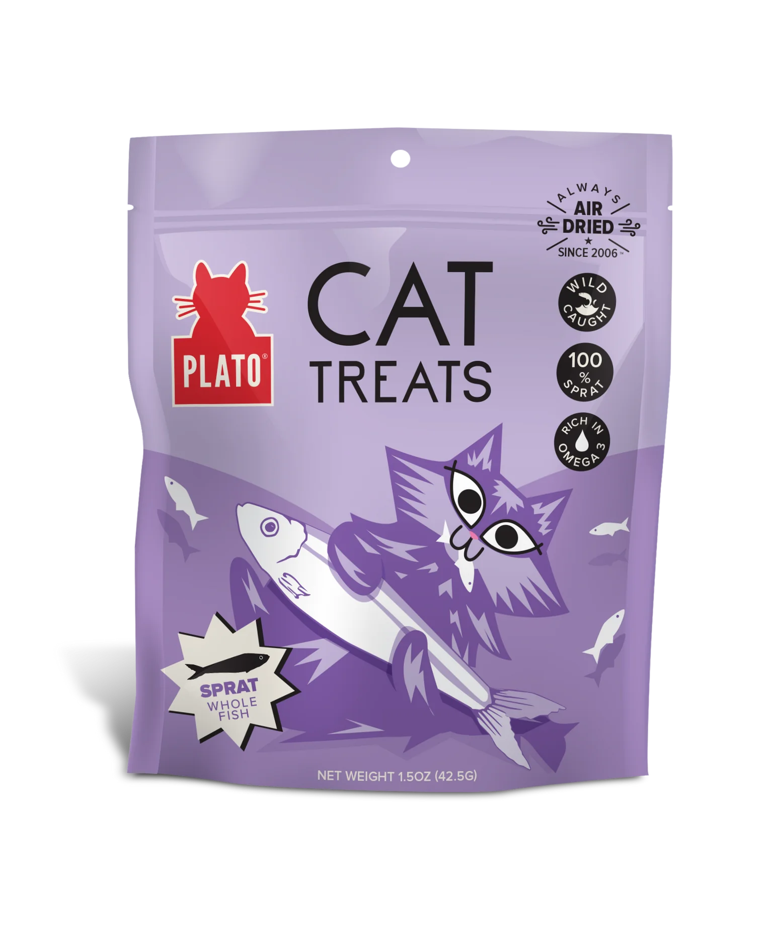 Plato Baltic Sprat Cat Treats 2.5oz