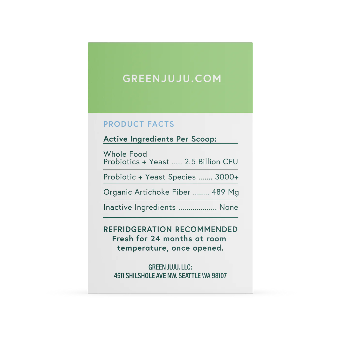 Green Juju Probiotics Farm 30gr
