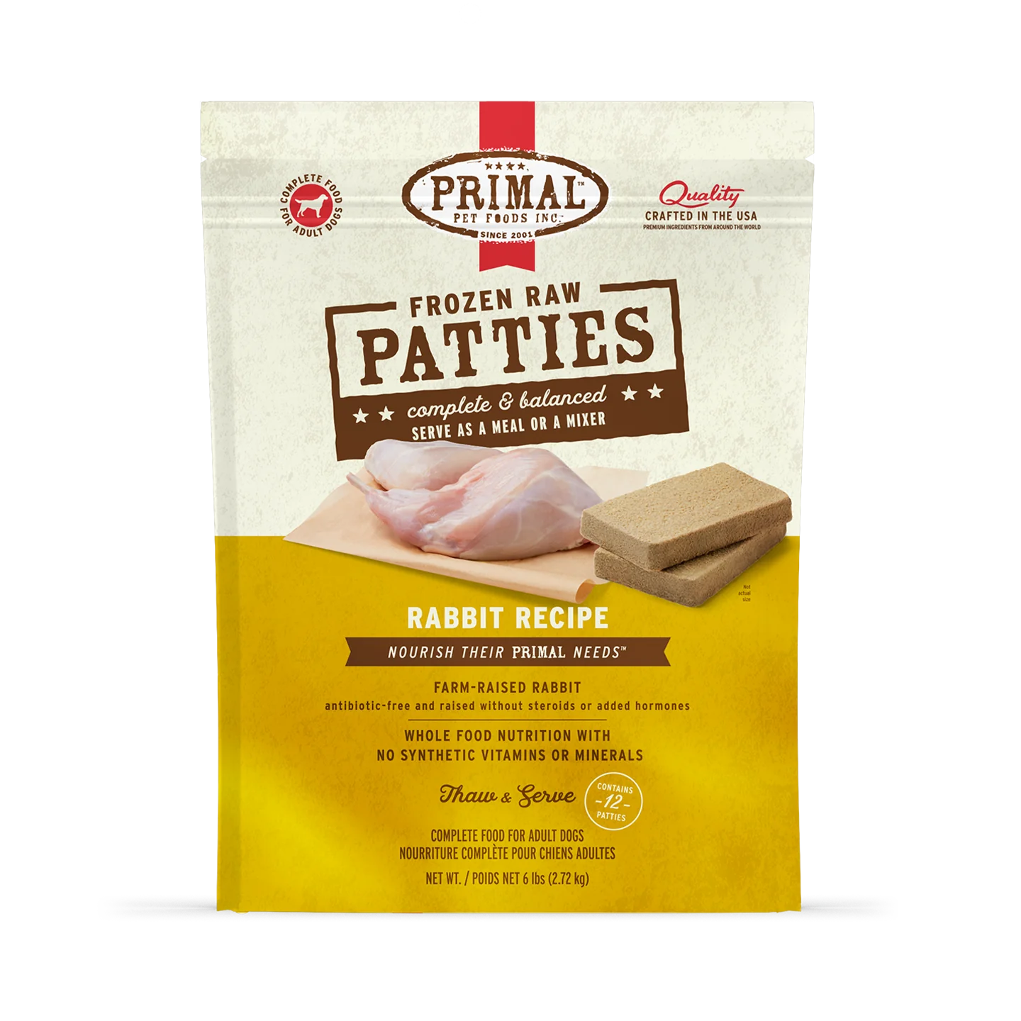 Primal Raw Dog Food Rabbit