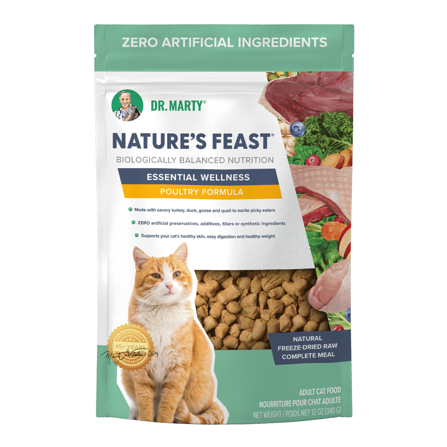 Dr Marty Cat Essential Wellness Poultry