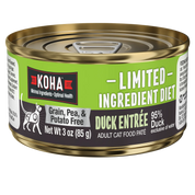 Koha Canned Cat Food Limited Ingredient Diet Duck Pate