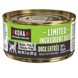Koha Canned Cat Food Limited Ingredient Diet Duck Pate