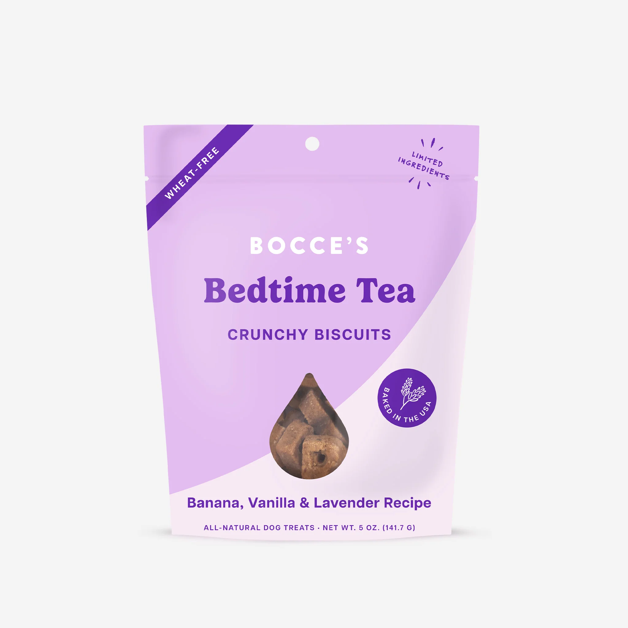 Bocce's Bakery Bedtime Tea Biscuits 5oz