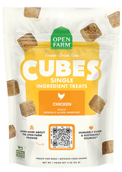Open Farm Freeze Dried Raw Cubes Chicken 3oz