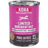 Koha Canned Dog Food Limited Ingredient Pork 13oz