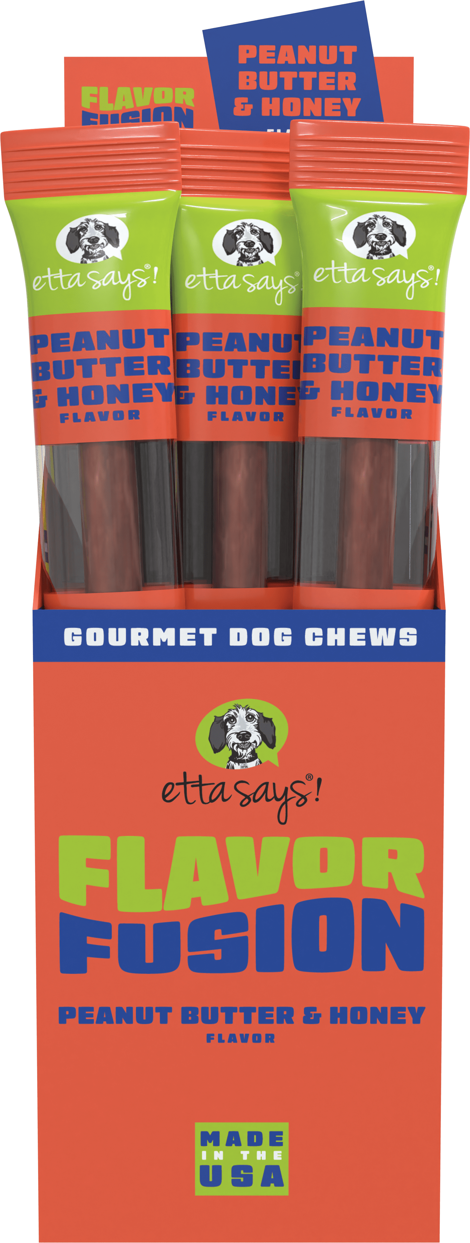 Etta Says Flavor Fusion Peanut Butter & Honey Chew