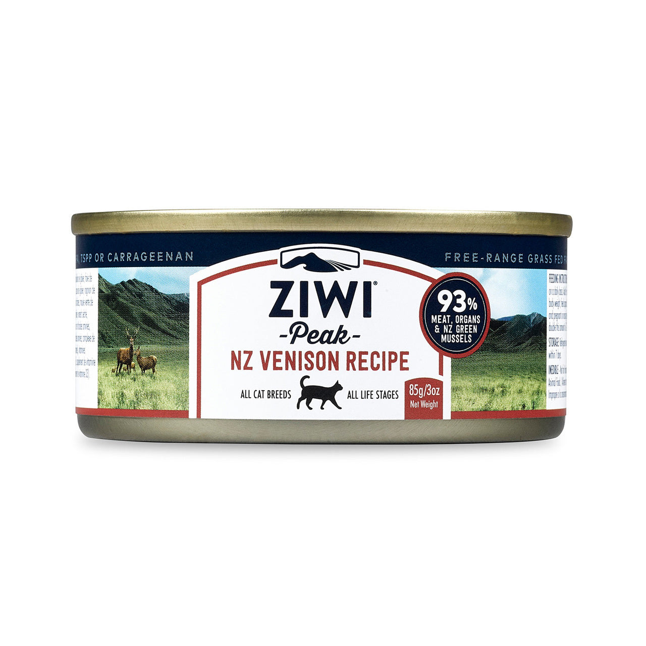 Ziwi Peak Canned Cat Food Venison 3oz