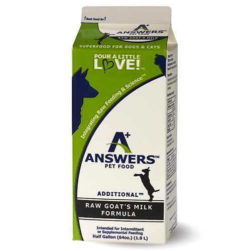Answers Raw Goat Milk