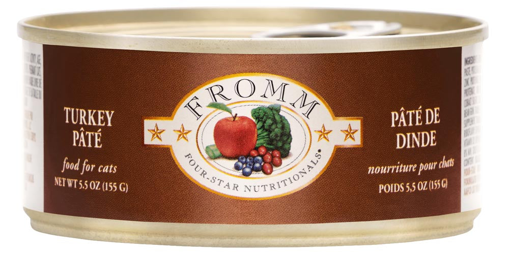 Fromm Canned Cat Food Turkey Pate 5.5oz