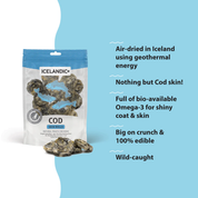 Icelandic Cod Skin Rolls 3oz