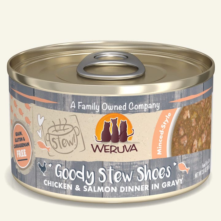 Weruva Canned Cat Food Goody Stew Shoes