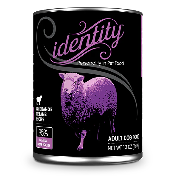 Identity Pet Canned 95% NZ Free Range Lamb Recipe 13oz