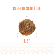 Icelandic Redfish Skin Rolls 3oz