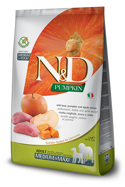 Farmina Dry Dog Food Wild Boar Pumpkin & Apple Medium & Maxi