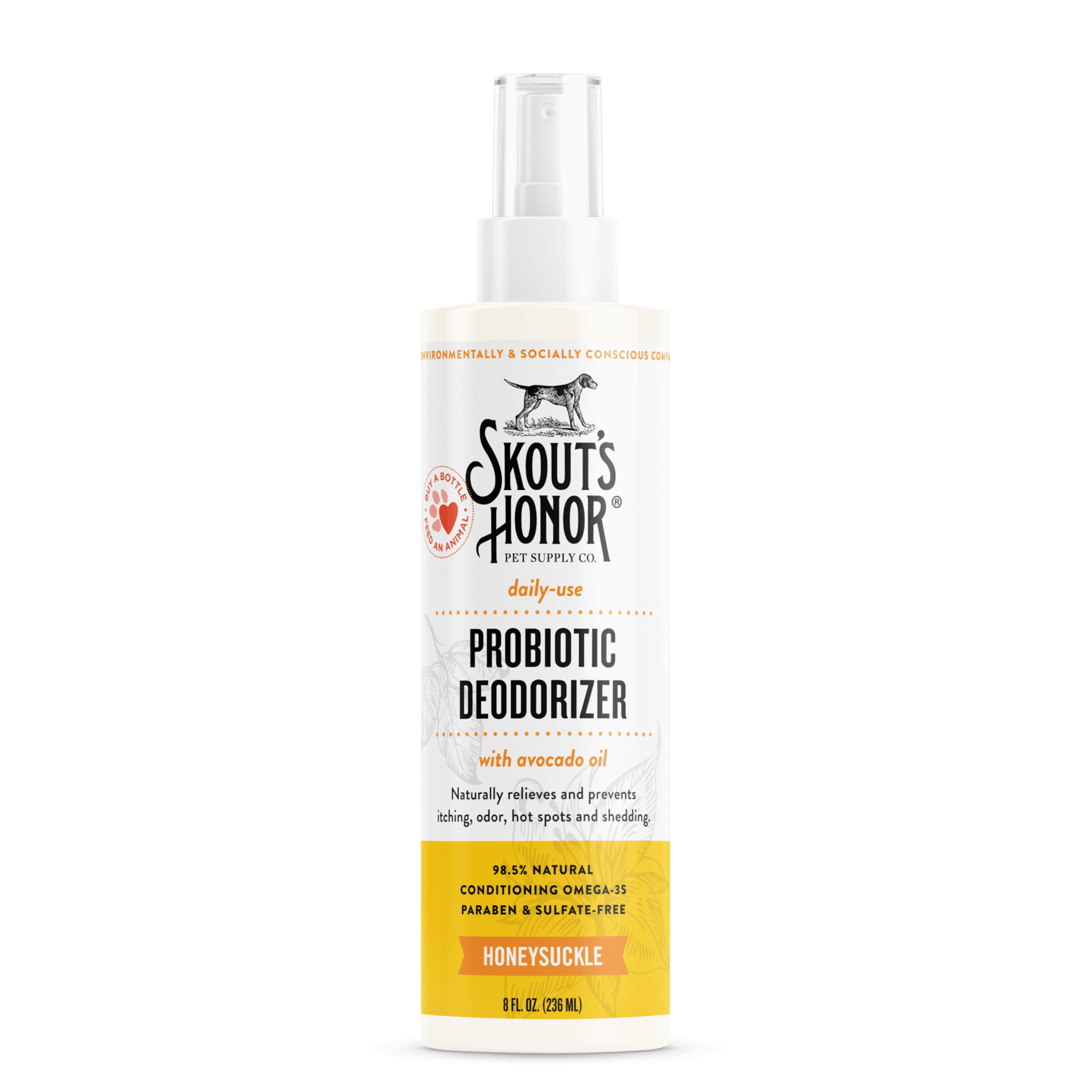 Skout's Honor Probiotic Deodorizer for Cats & Dogs 8oz