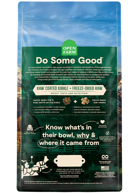 Open Farm Cat RawMix Grain Free Prairie Cat Food