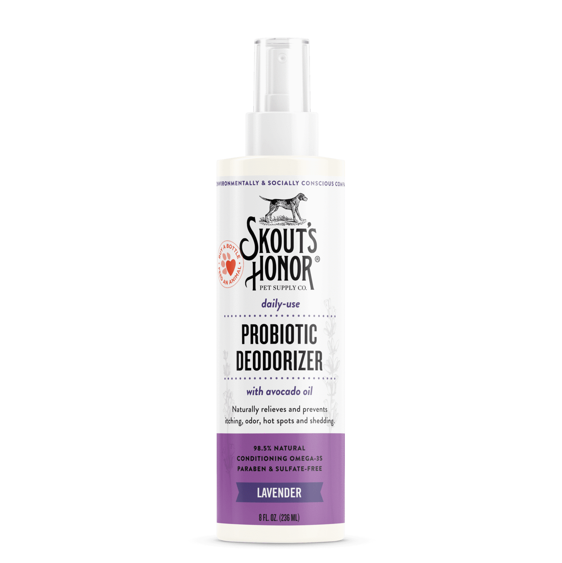 Skout's Honor Probiotic Deodorizer for Cats & Dogs 8oz