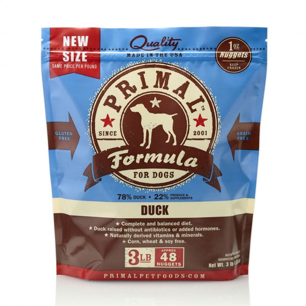 Primal Raw Dog Food Duck