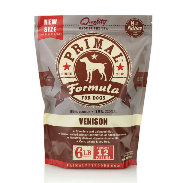 Primal Raw Dog Food Venison