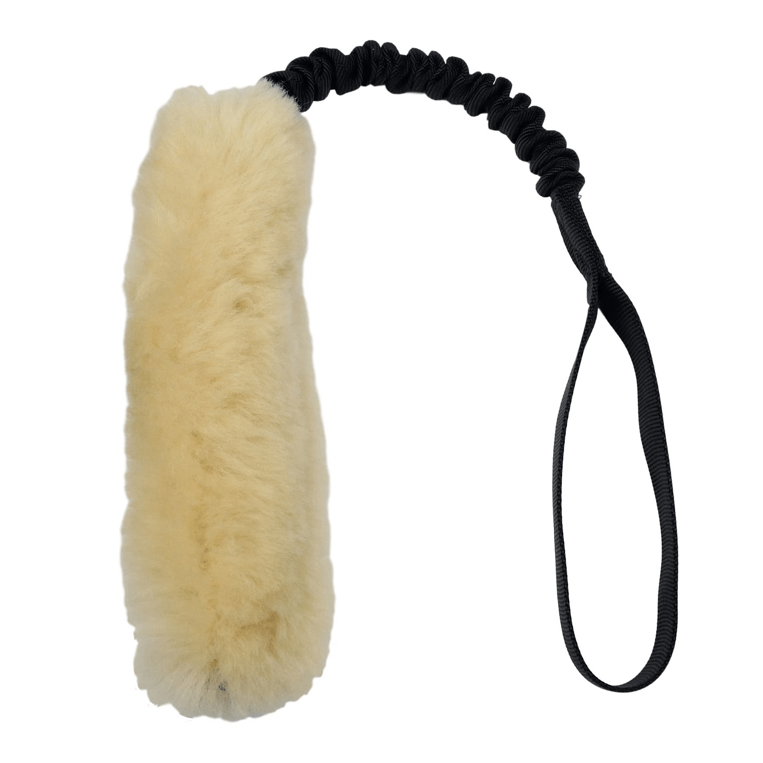 Redline Sheepskin Bungee Tug Toy