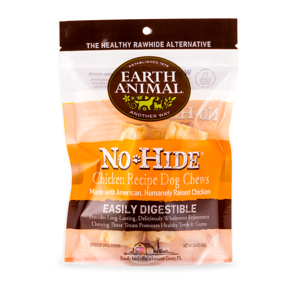 Earth Animal No Hide Chicken Dog Chews 2pk