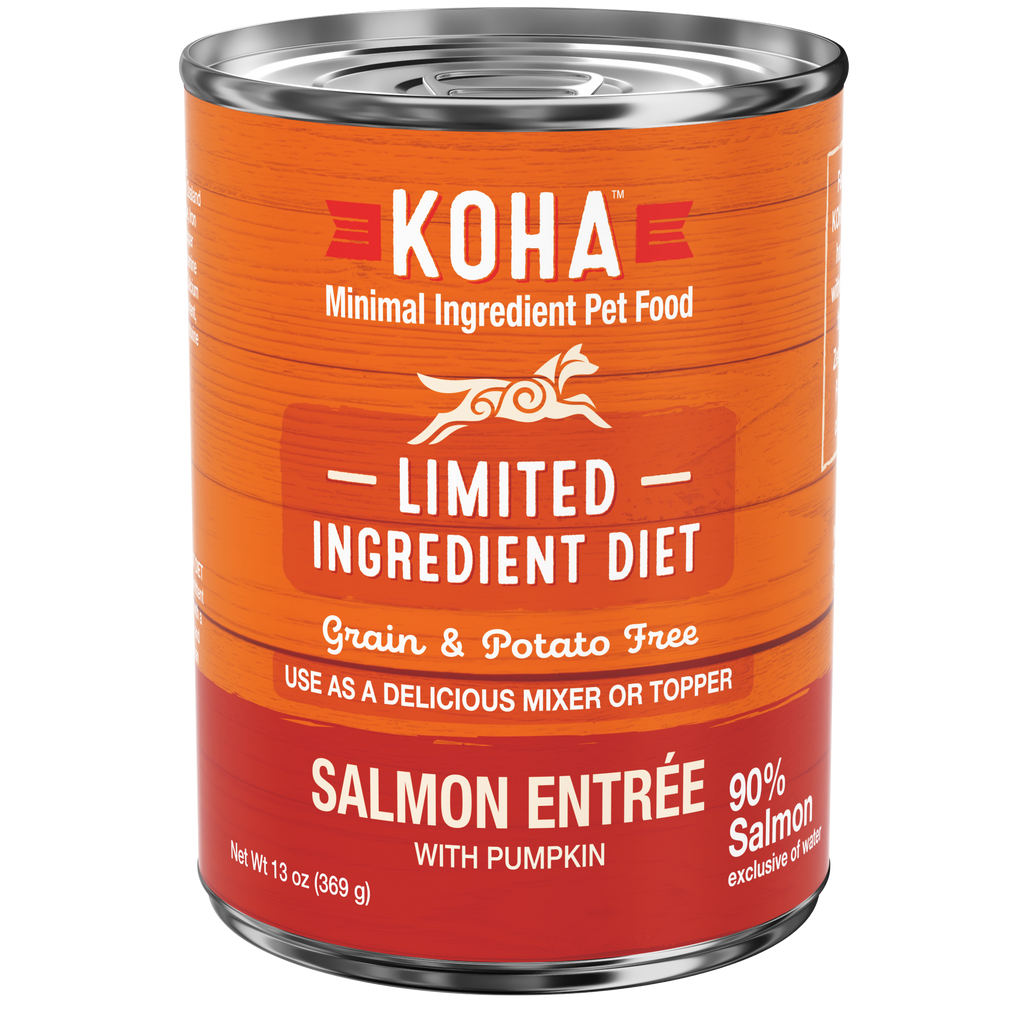 Koha Canned Dog Food Limited Ingredient Salmon 13oz