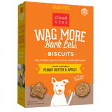Cloud Star Wag More Peanut Butter & Apple Biscuits 14oz