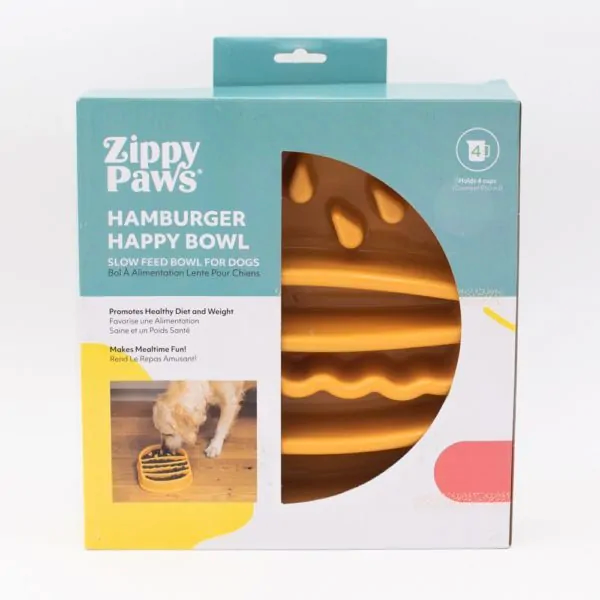 Zippy Paws Happy Bowl Burger