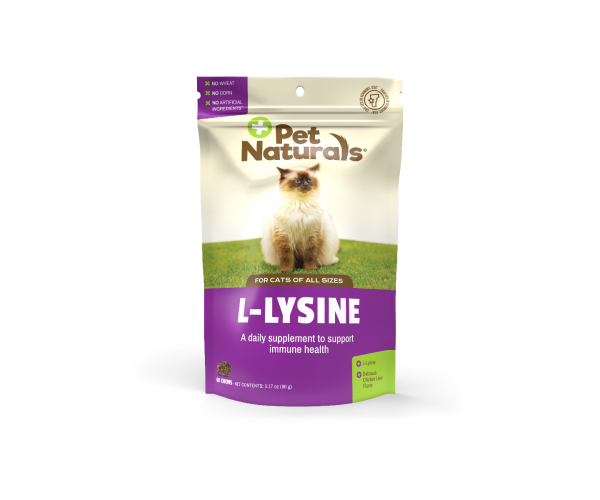 Pet Naturals L-Lysine Cat Treats 60ct