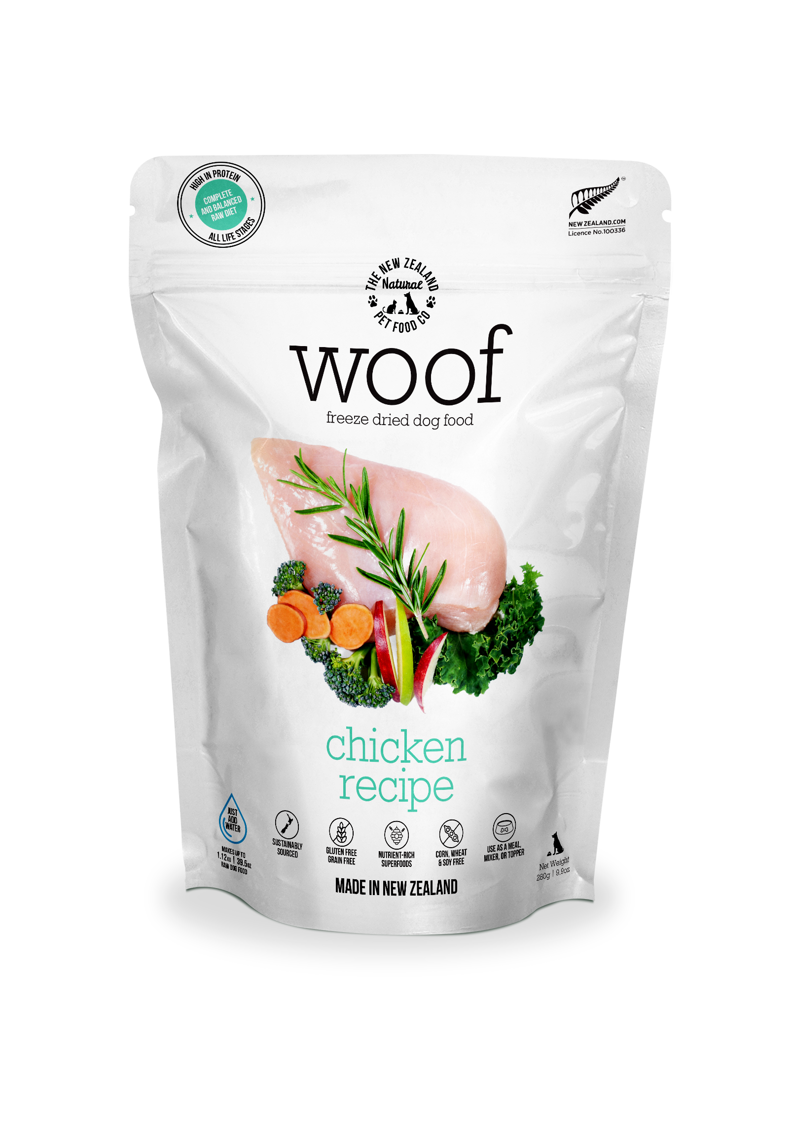 New Zealand Natural Freeze Dried Woof Chicken