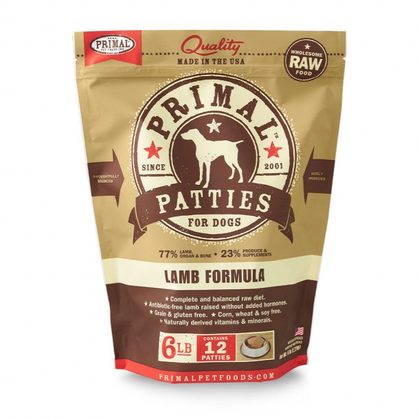 Primal Raw Dog Food Lamb