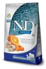 Farmina Dog Grain Free Cod Pumpkin & Orange Medium & Maxi
