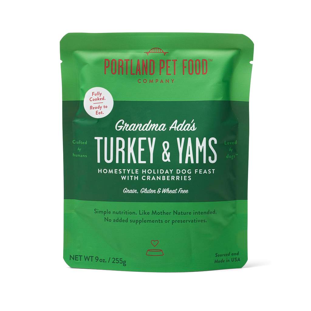 Portland Pet Turkey & Yams Pouch 9oz
