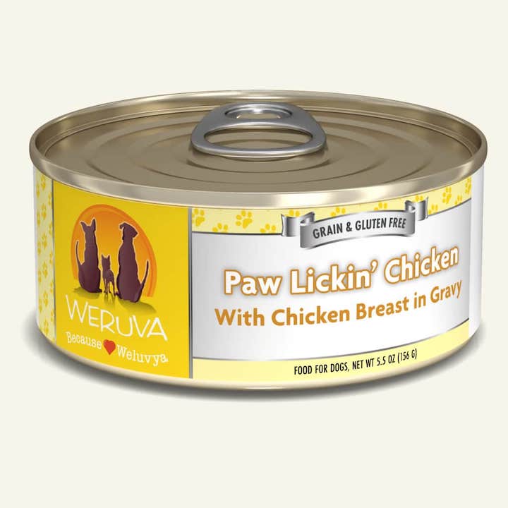 Weruva Dog Canned Food Paw Lickin Chicken