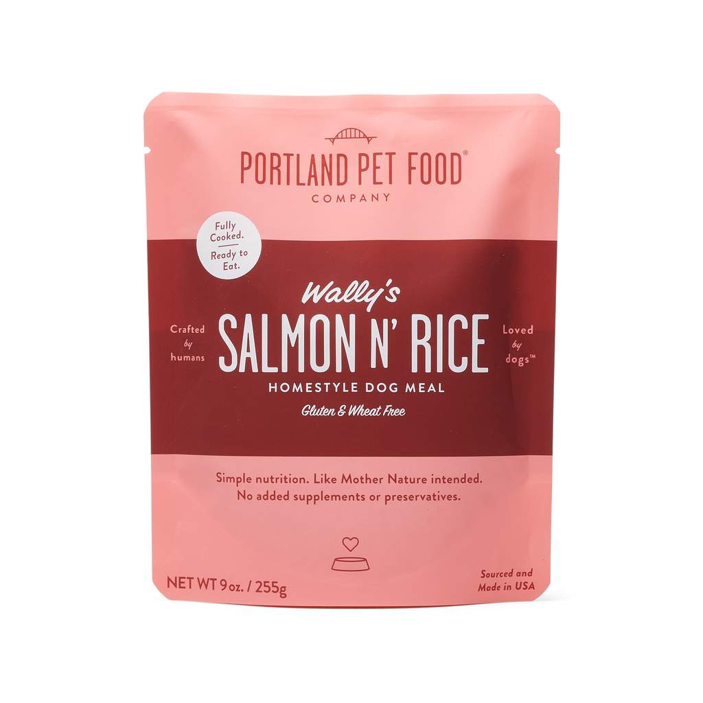 Portland Pet Salmon & Rice Pouch 9oz