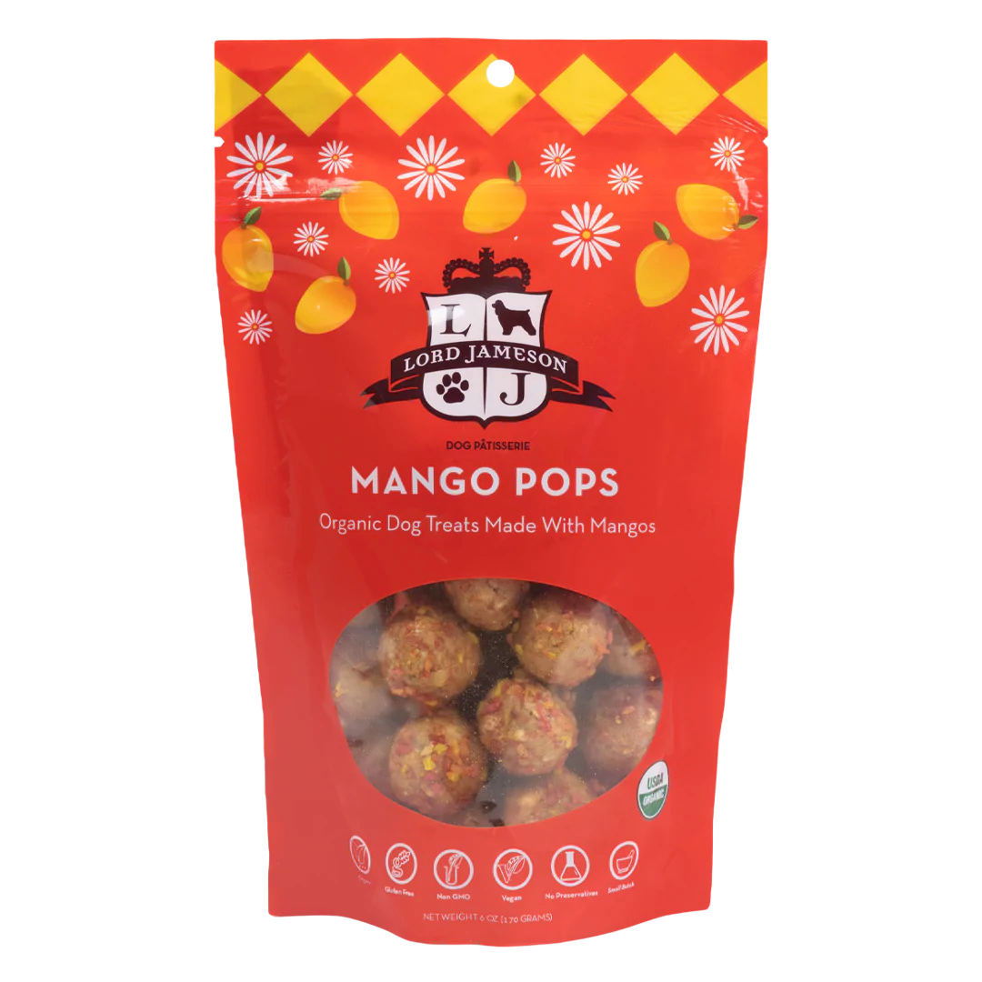 Lord Jameson Organic Mango Pops 6oz