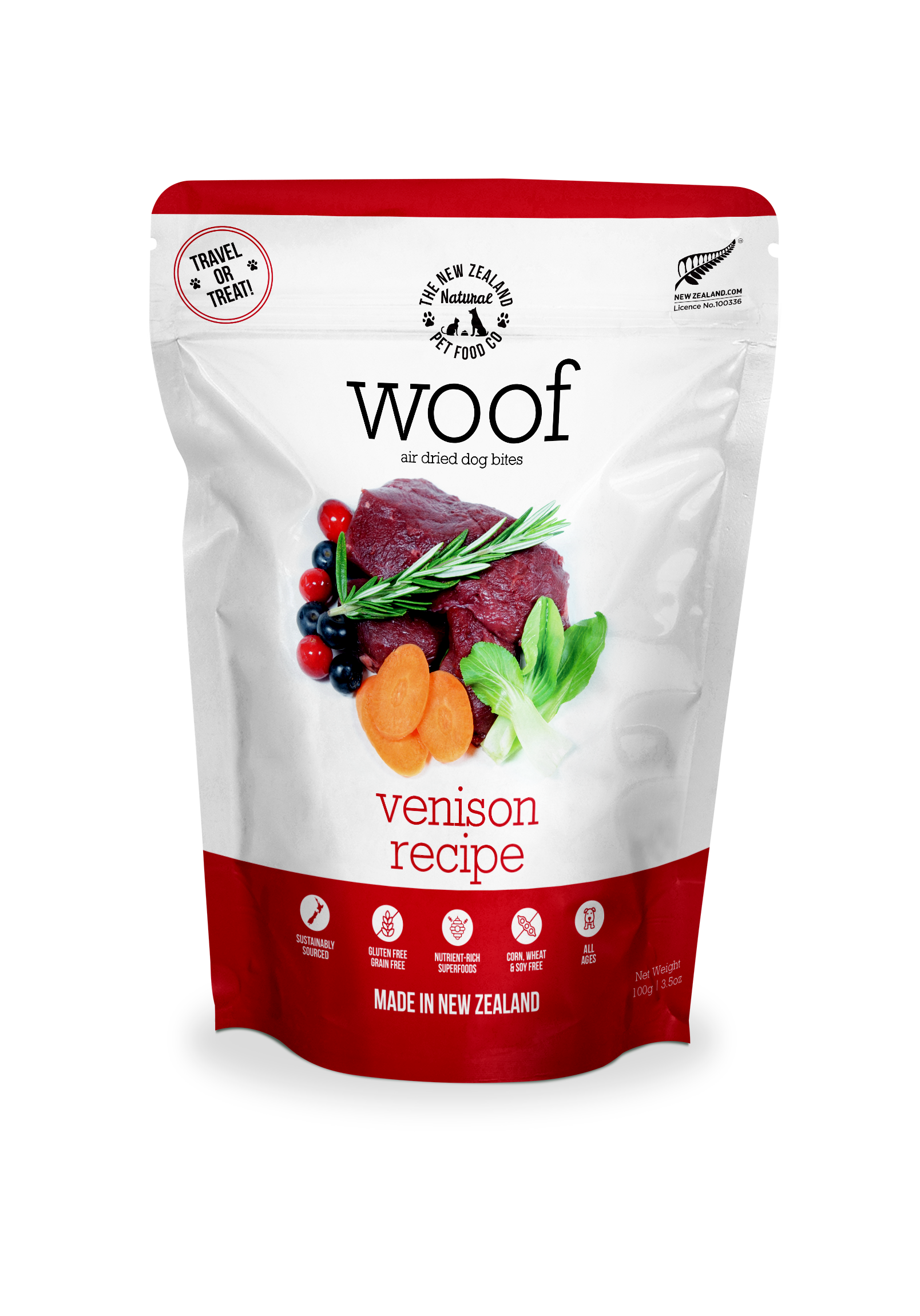 New Zealand Natural Air Dried Woof Venison