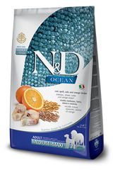 Farmina Dog Ancestral Grain Cod & Orange Med & Maxi 26.4lb