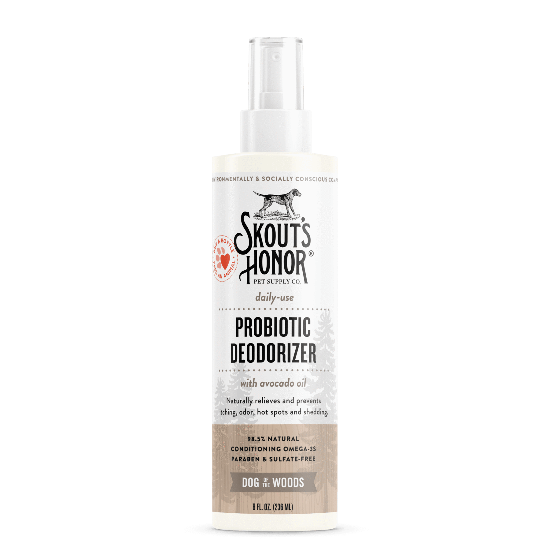 Skout's Honor Probiotic Deodorizer for Cats & Dogs 8oz