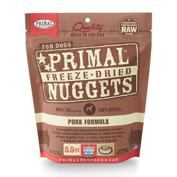 Primal Freeze Dried Dog Food Pork