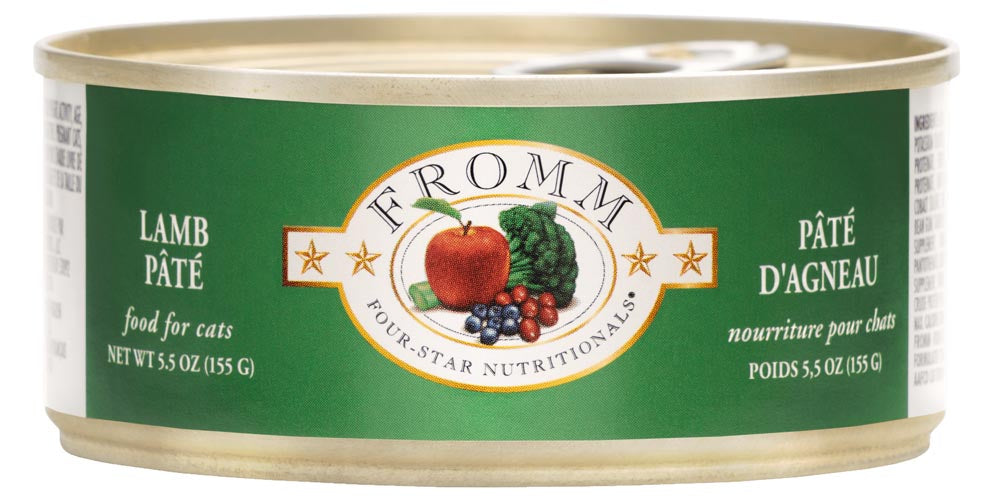 Fromm Canned Cat Food Lamb Pate 5.5oz