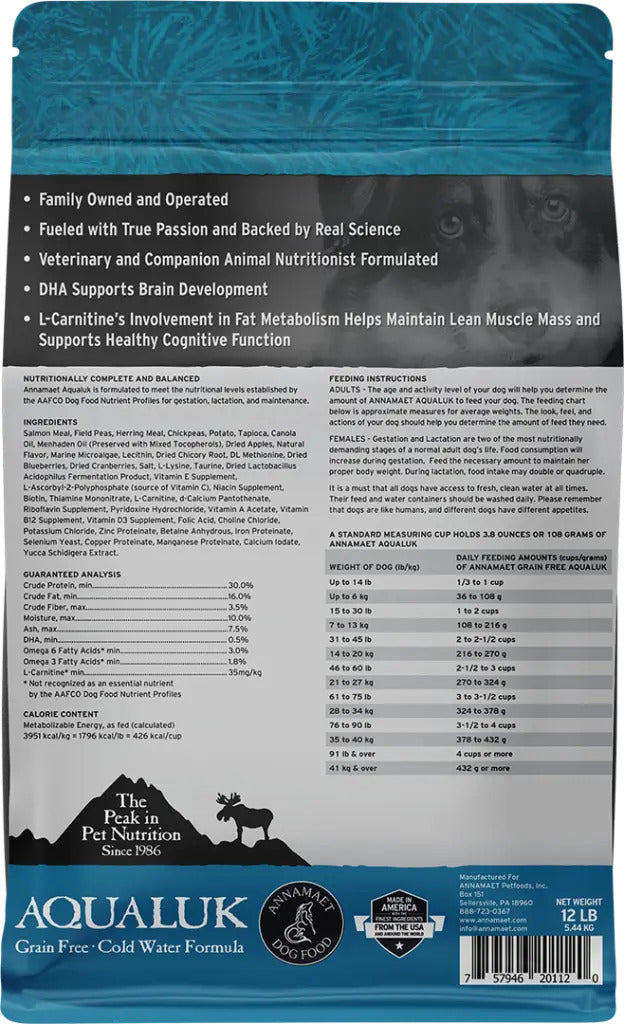 Annamaet Dry Dog Food Aqualuk