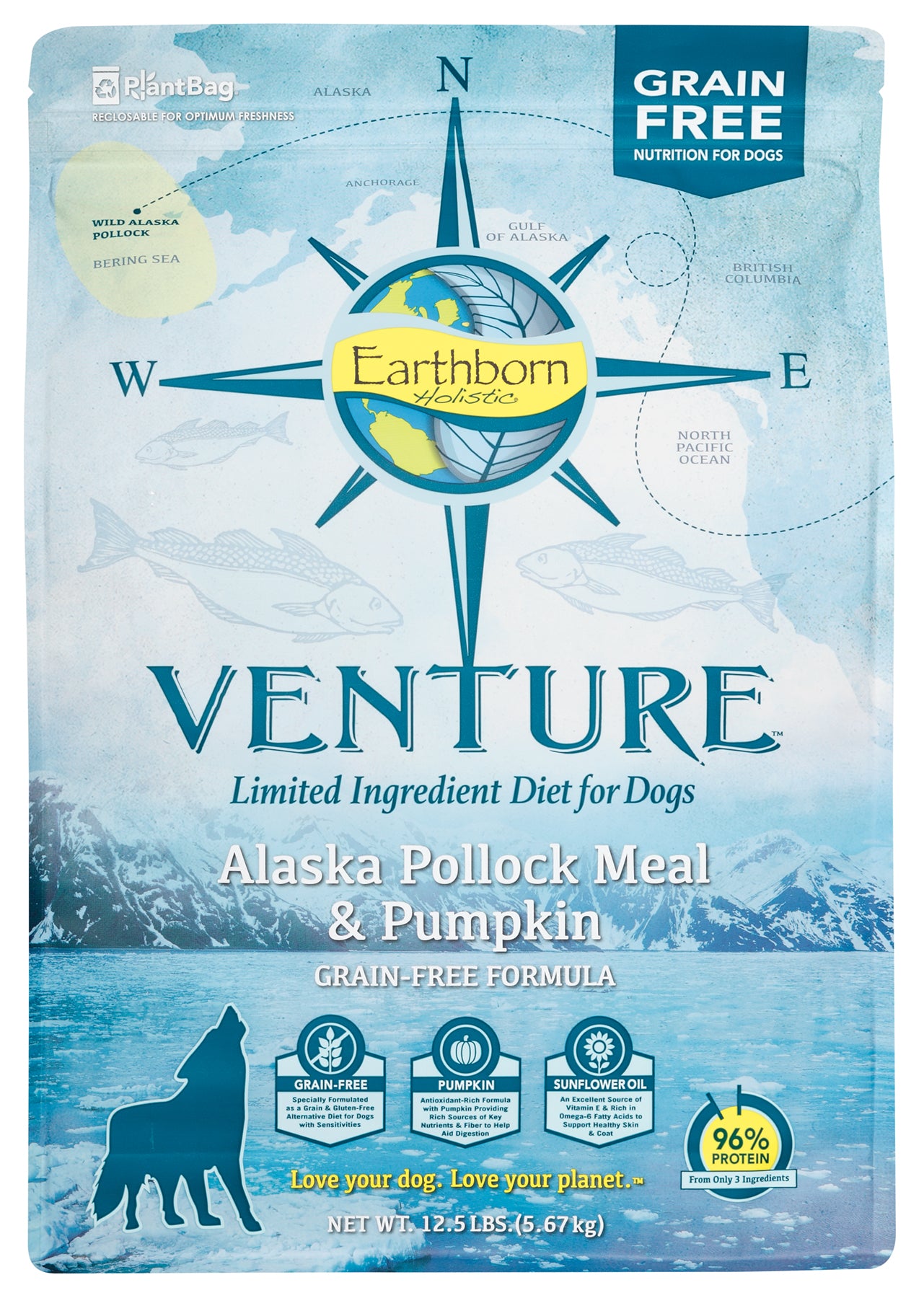 Earthborn Venture Pollock & Pumpkin