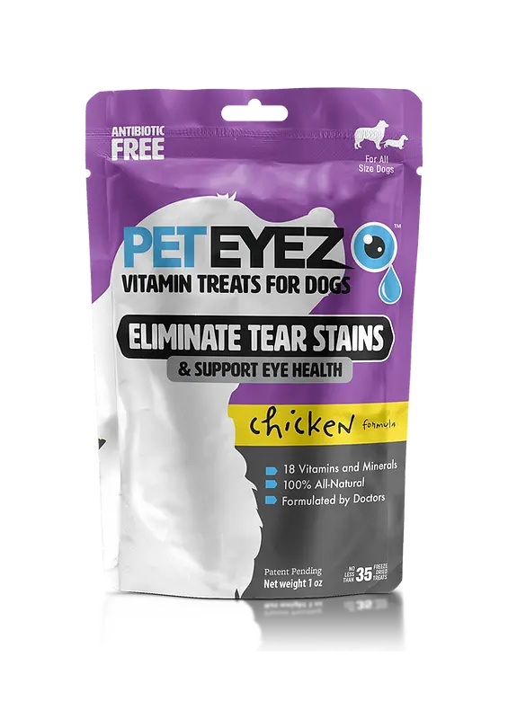 Pet Eyez Freeze Dried Eye Supplement Chicken 1oz