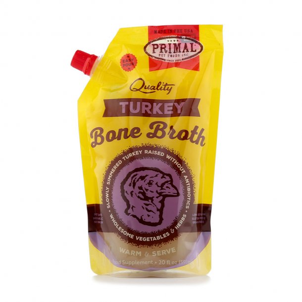 Primal Raw Turkey Bone Broth 20oz