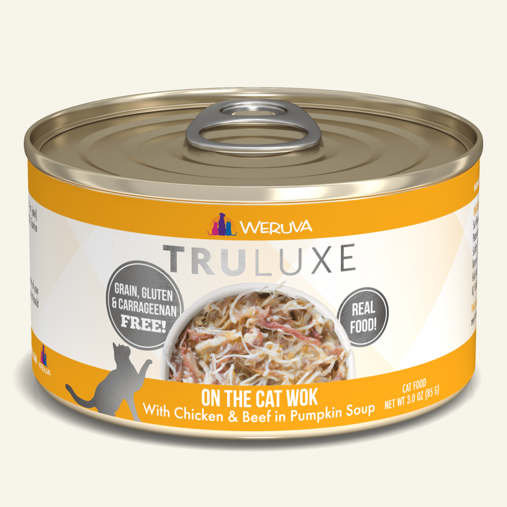Weruva Canned Cat Food Truluxe Cat Wok 3oz