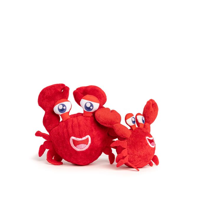 FabDog Faball Dog Toy Crab