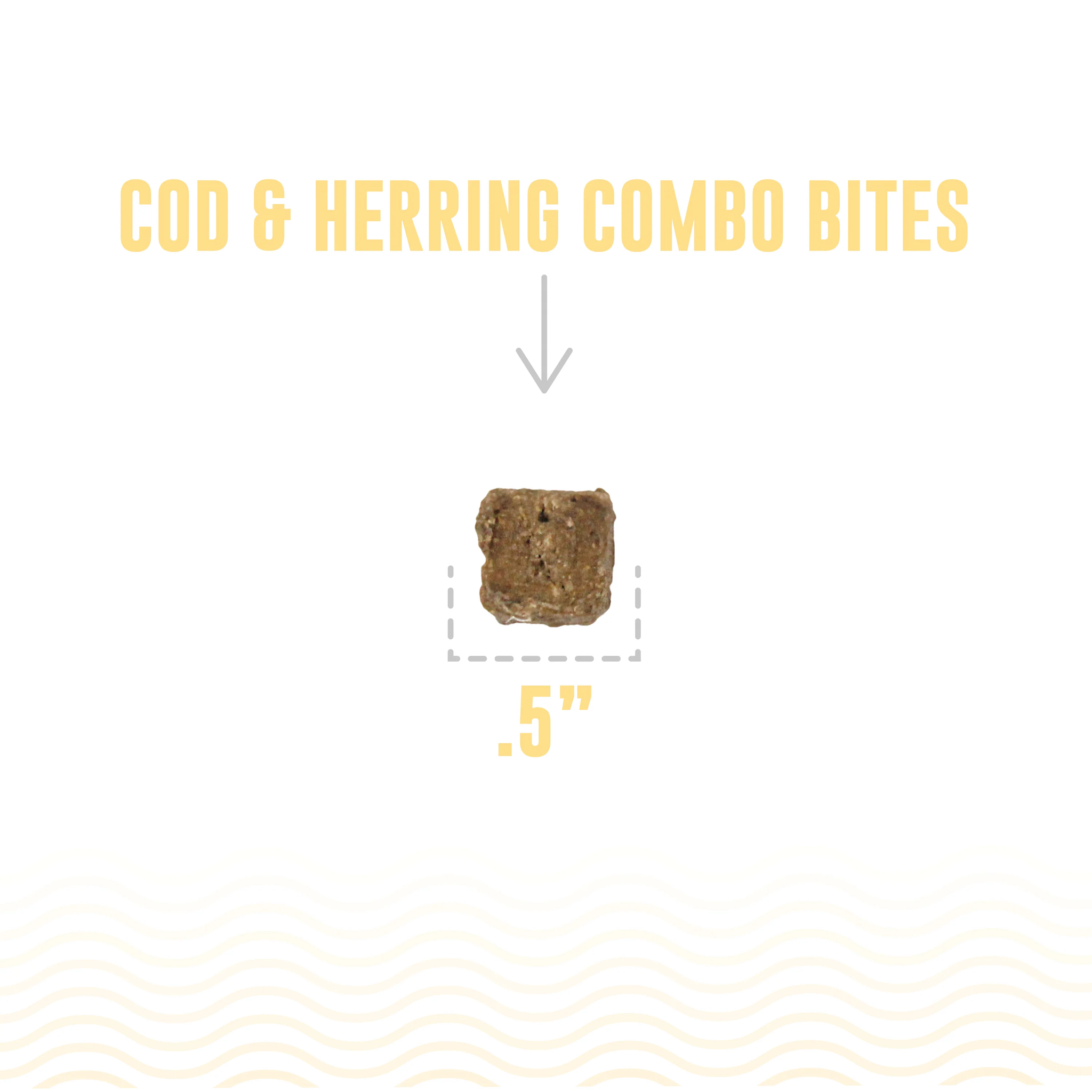 Icelandic Cod & Herring Combo Bites 3oz