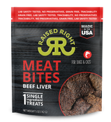 Raised Right Beef Meat Bites 5oz